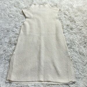 Laure Ralph Lauren Sleeveless Mock Neck Sweater Dress